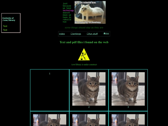 cow/library screenshot