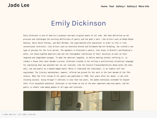 emily/poet screenshot