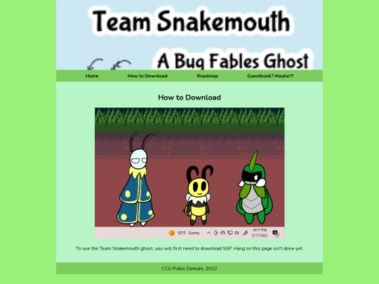 guestbook screenshot