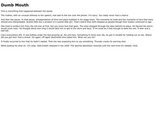 mouth screenshot