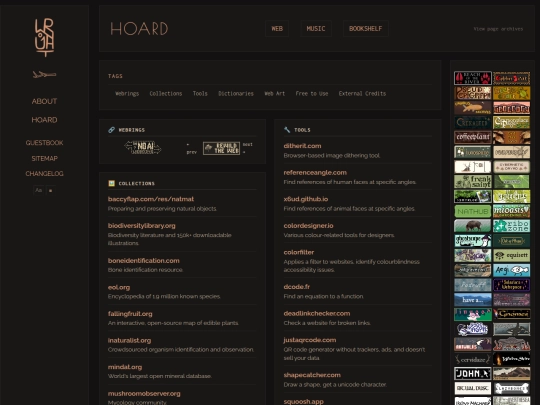hoard screenshot