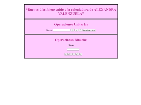 calculadora screenshot