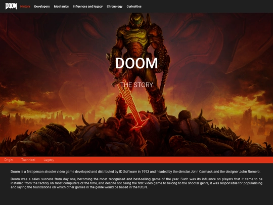 doom/history screenshot