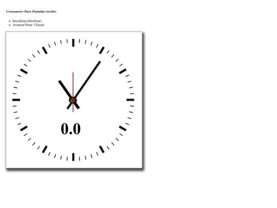 Miriadax/Modulo 8/Entrega 8.1/cronometro screenshot