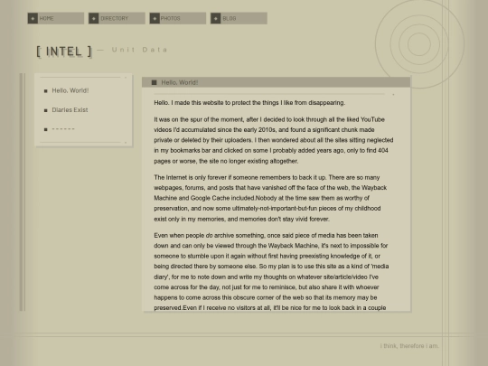 blog screenshot