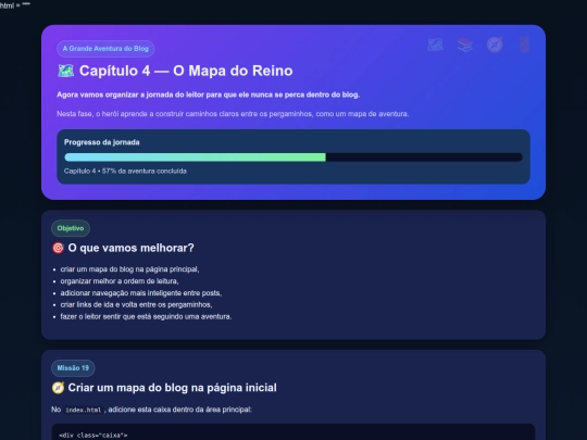 aprendendoblogs/capitulo4 screenshot