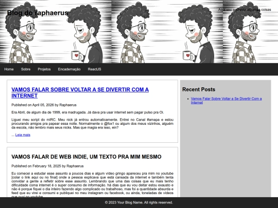 blog screenshot