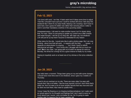 journal screenshot
