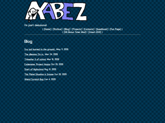 blog screenshot
