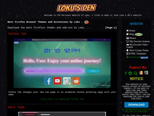 firefox/page1 screenshot