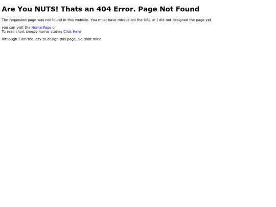not_found screenshot