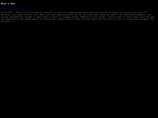 UpdatesPage screenshot
