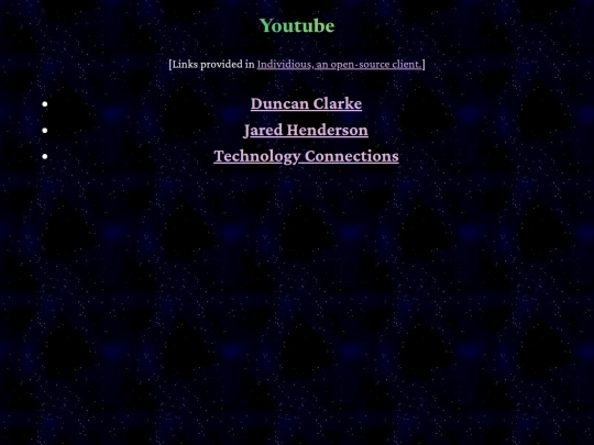 directory/personal/youtube screenshot
