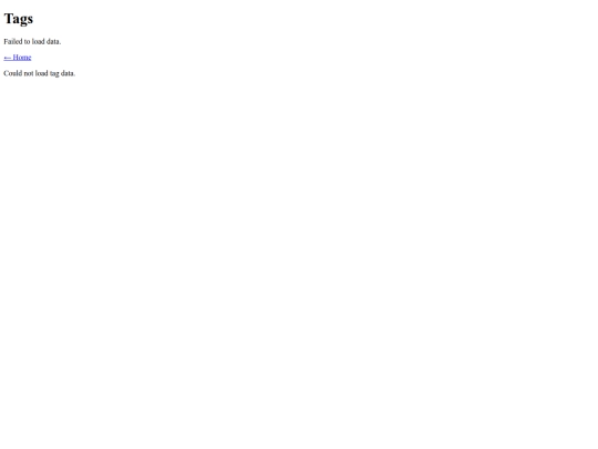 tags screenshot