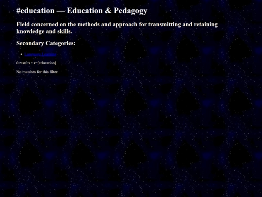 tags/education screenshot