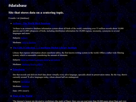 tags/medium/database screenshot