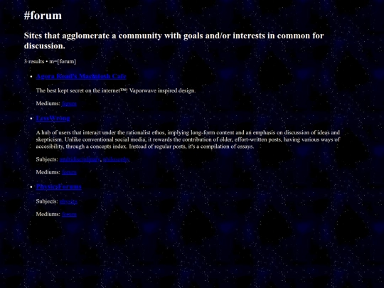 tags/medium/forum screenshot