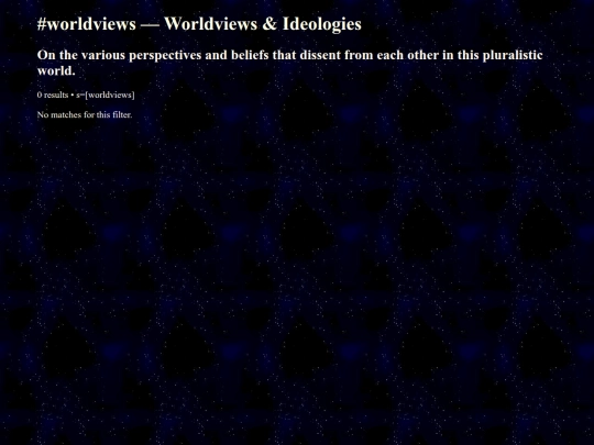 tags/worldviews screenshot