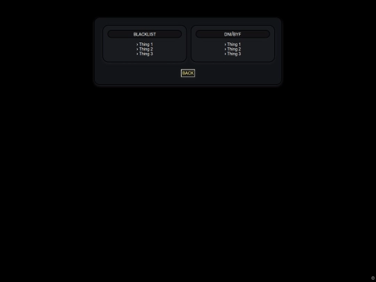 blacklist screenshot