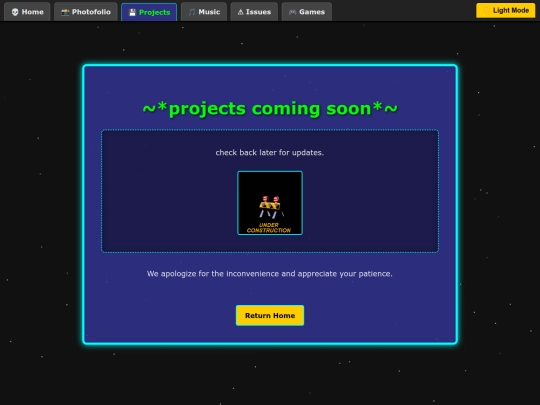 projects screenshot