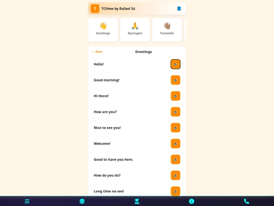 greeting screenshot