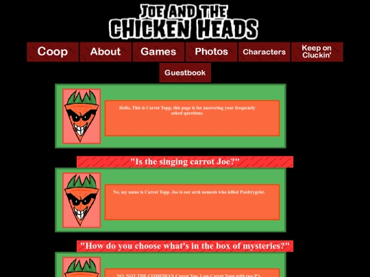 faq screenshot