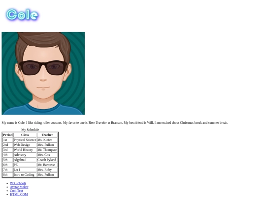 index screenshot