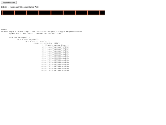 experiments/buttonwallexample screenshot
