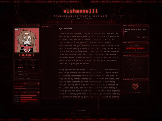transmissions/agoraphobia screenshot