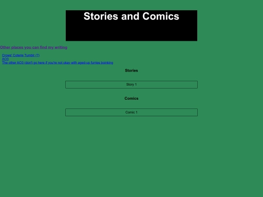 Comics stories/stories screenshot