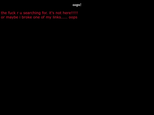 not_found screenshot