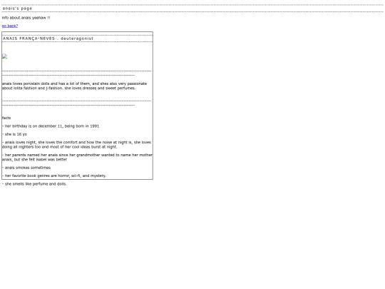 anais screenshot