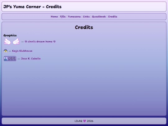 credits screenshot
