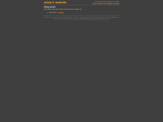 blog screenshot