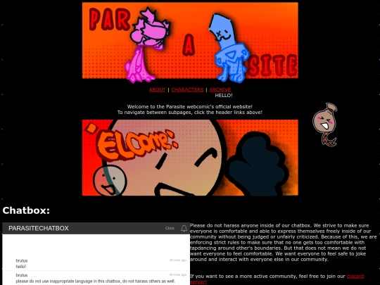 homepage screenshot