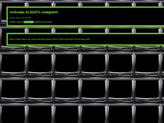 projects screenshot