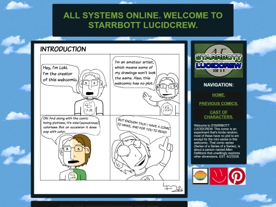 webcomic/000 screenshot