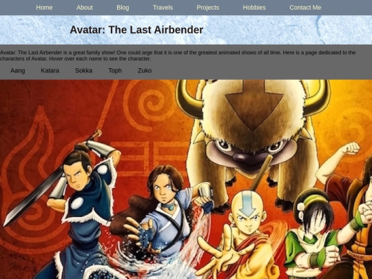 WebTech/Avatar screenshot