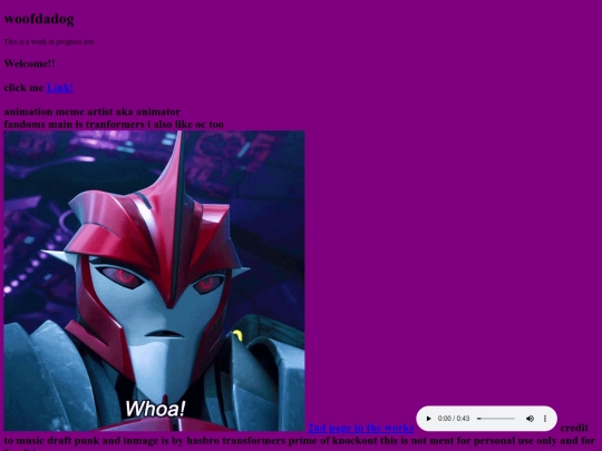 index screenshot