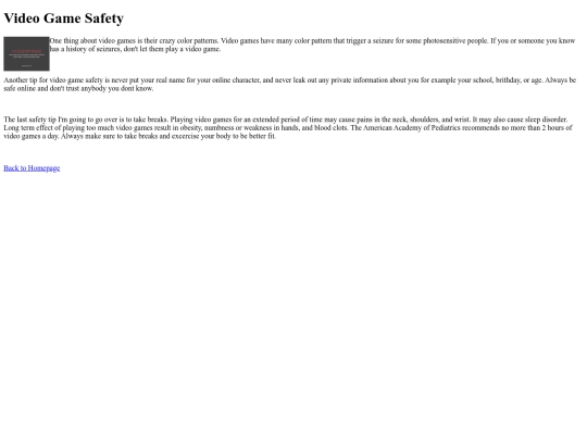 Final Project/VideoGameSafety screenshot