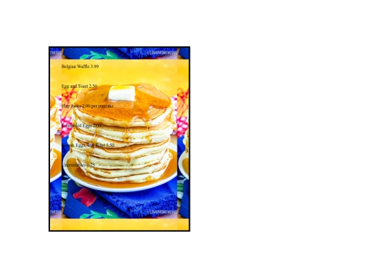 RestaurantMenu screenshot