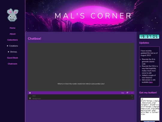 chatroom screenshot