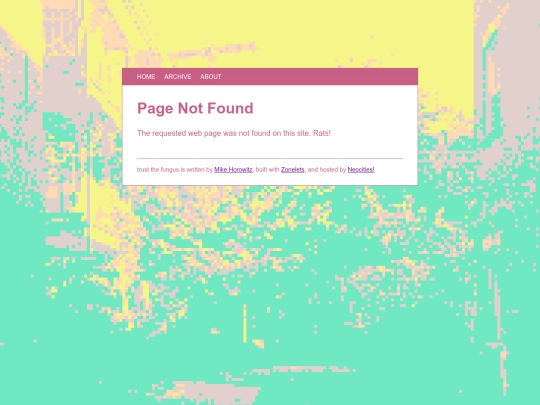 not_found screenshot