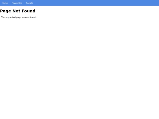 not_found screenshot