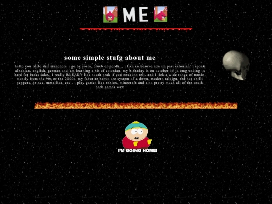 info screenshot