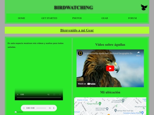 Birdwatching/Gear screenshot