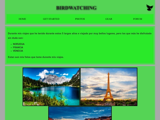 Birdwatching/Photos screenshot