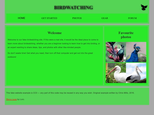 Birdwatching screenshot