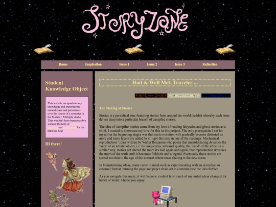 Home page screenshot