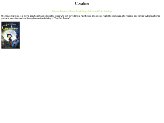 cssclassminiproject screenshot